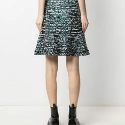 Karl Lagerfeld A-Line tweed skirt