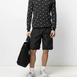 Karl Lagerfeld geometric-print sweatshirt