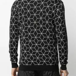 Karl Lagerfeld geometric-print sweatshirt