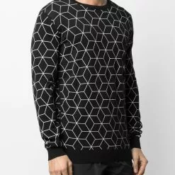Karl Lagerfeld geometric-print sweatshirt