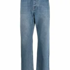 Karl Lagerfeld Arkade high-rise straight-leg jeans