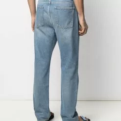 Karl Lagerfeld Arkade high-rise straight-leg jeans