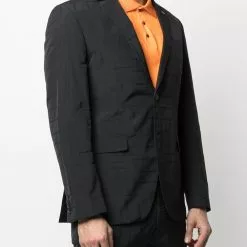 Karl Lagerfeld jacquard logo-print blazer