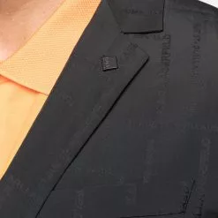 Karl Lagerfeld jacquard logo-print blazer