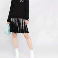 Karl Lagerfeld slogan-print organic cotton sweatshirt