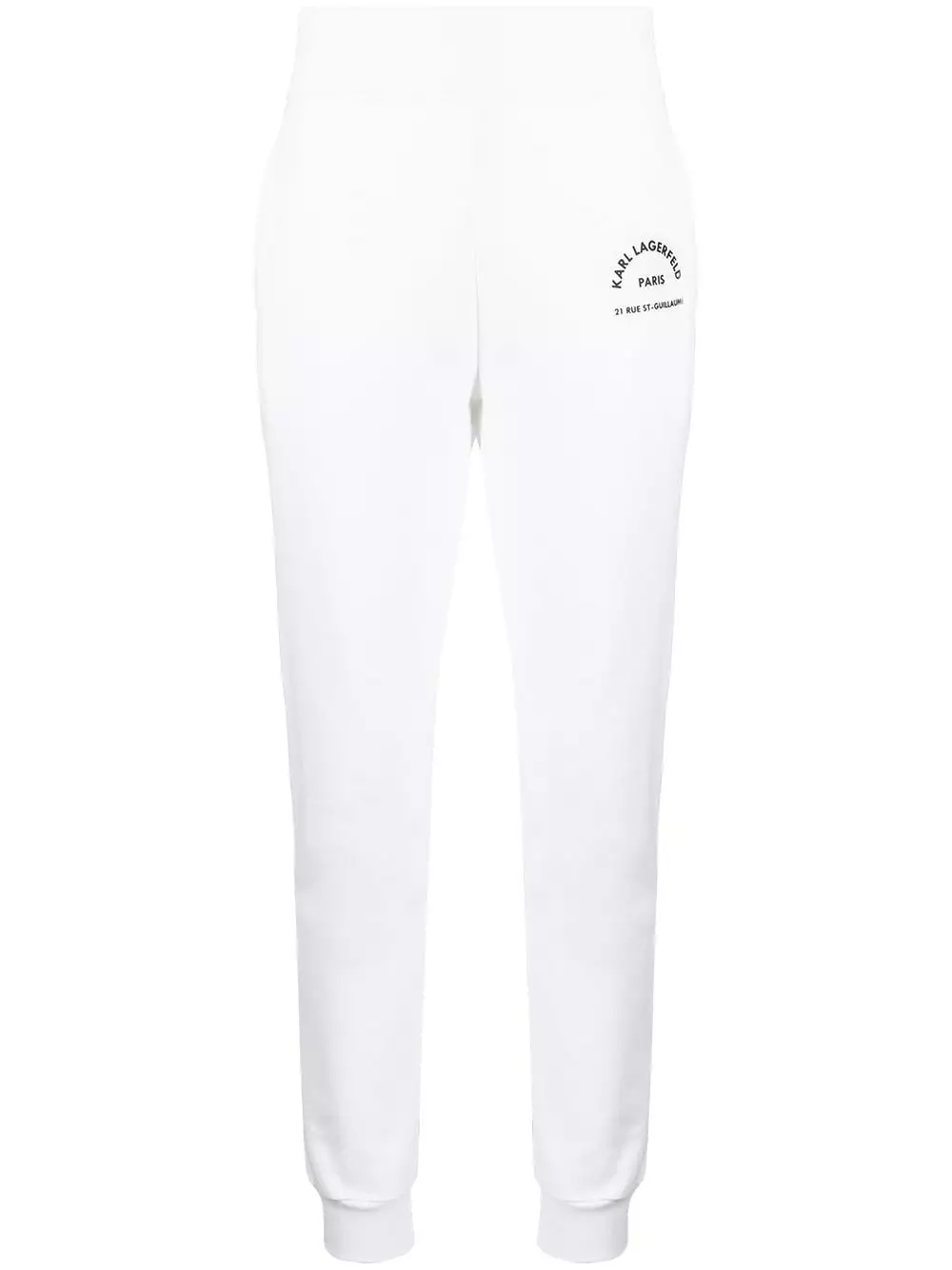 Karl Lagerfeld Rue St Guillaume print track pants