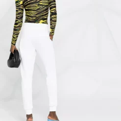 Karl Lagerfeld Rue St Guillaume print track pants