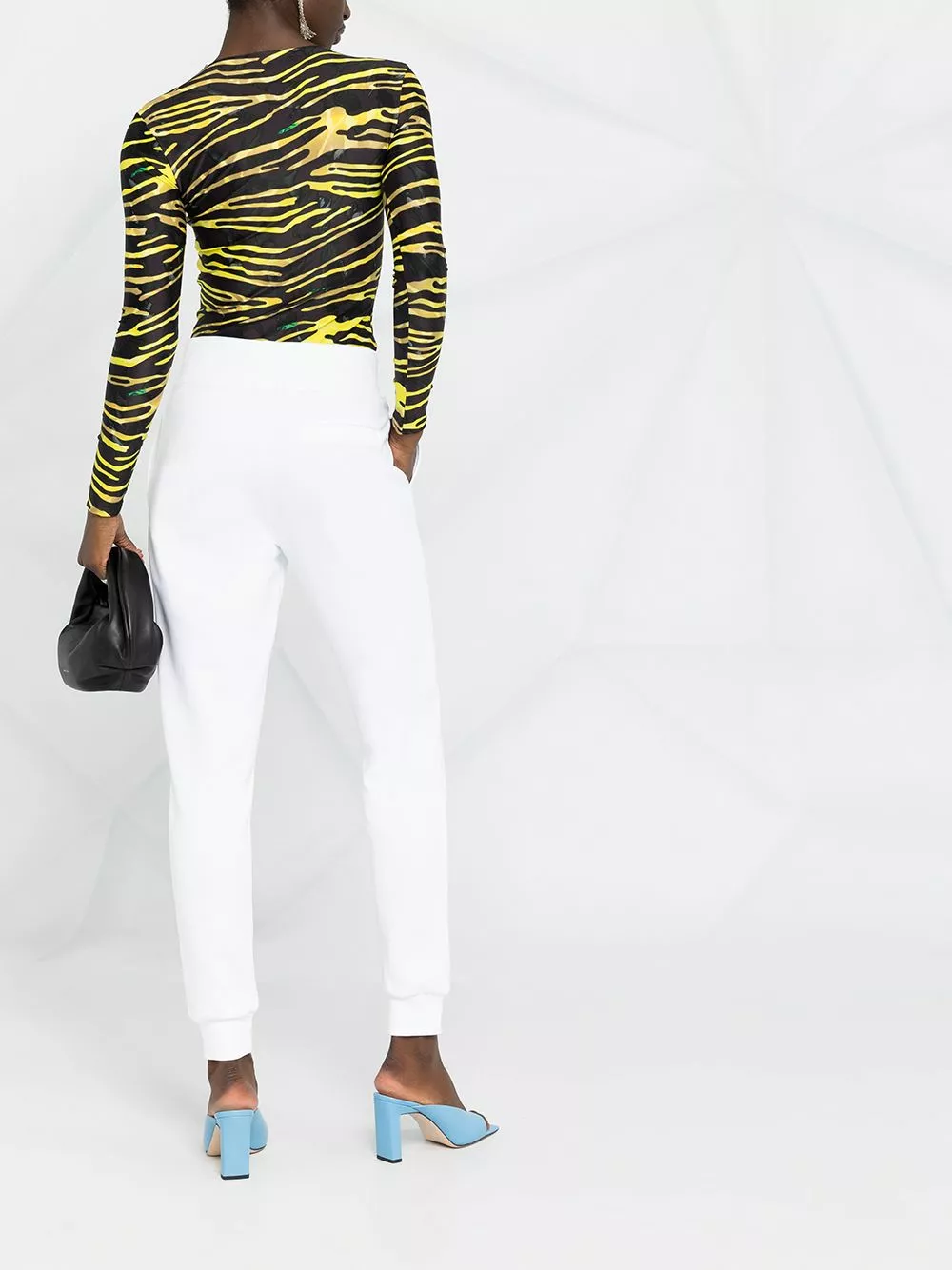 Karl Lagerfeld Rue St Guillaume print track pants
