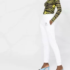 Karl Lagerfeld Rue St Guillaume print track pants