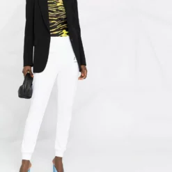 Karl Lagerfeld Rue St Guillaume print track pants