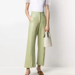 Karl Lagerfeld organza sleeve slim-fit T-shirt