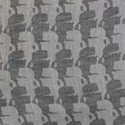 Karl Lagerfeld logo-print two-tone fringed scarf