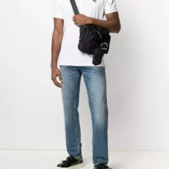 Karl Lagerfeld logo-patch cross-body bag