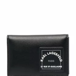Karl Lagerfeld logo-print wallet