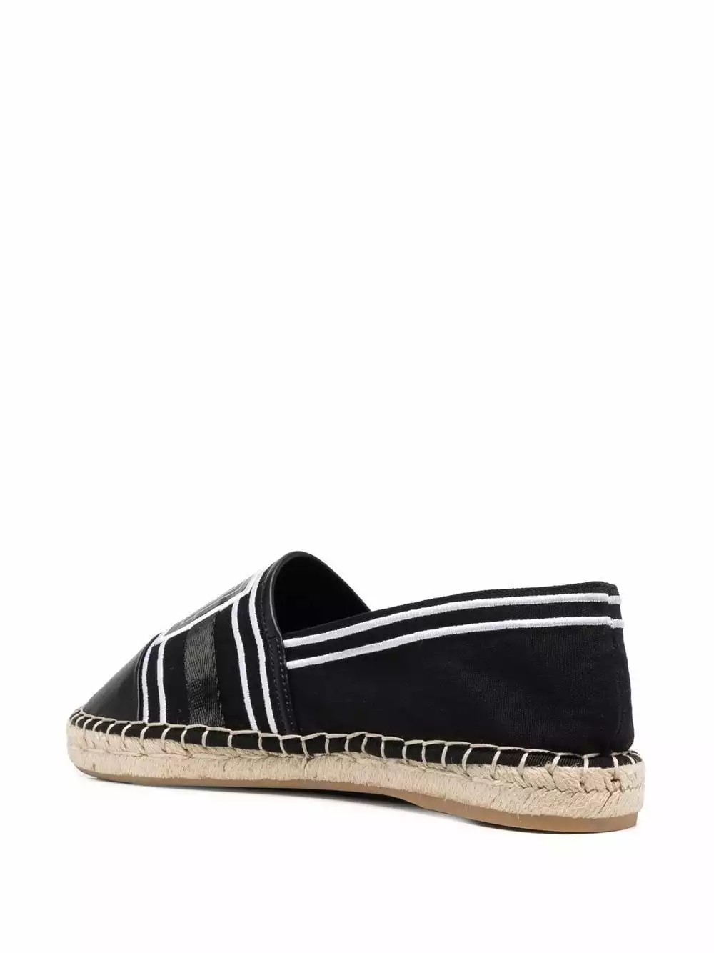 Karl Lagerfeld Kamini Insignia logo-embroidered espadrilles