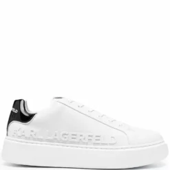 Karl Lagerfeld Maxi Kup logo-debossed sneakers