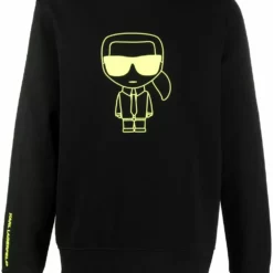 Karl Lagerfeld K/Ikonik crew-neck sweatshirt
