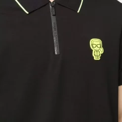 Karl Lagerfeld K/Ikonik stretch-cotton polo shirt