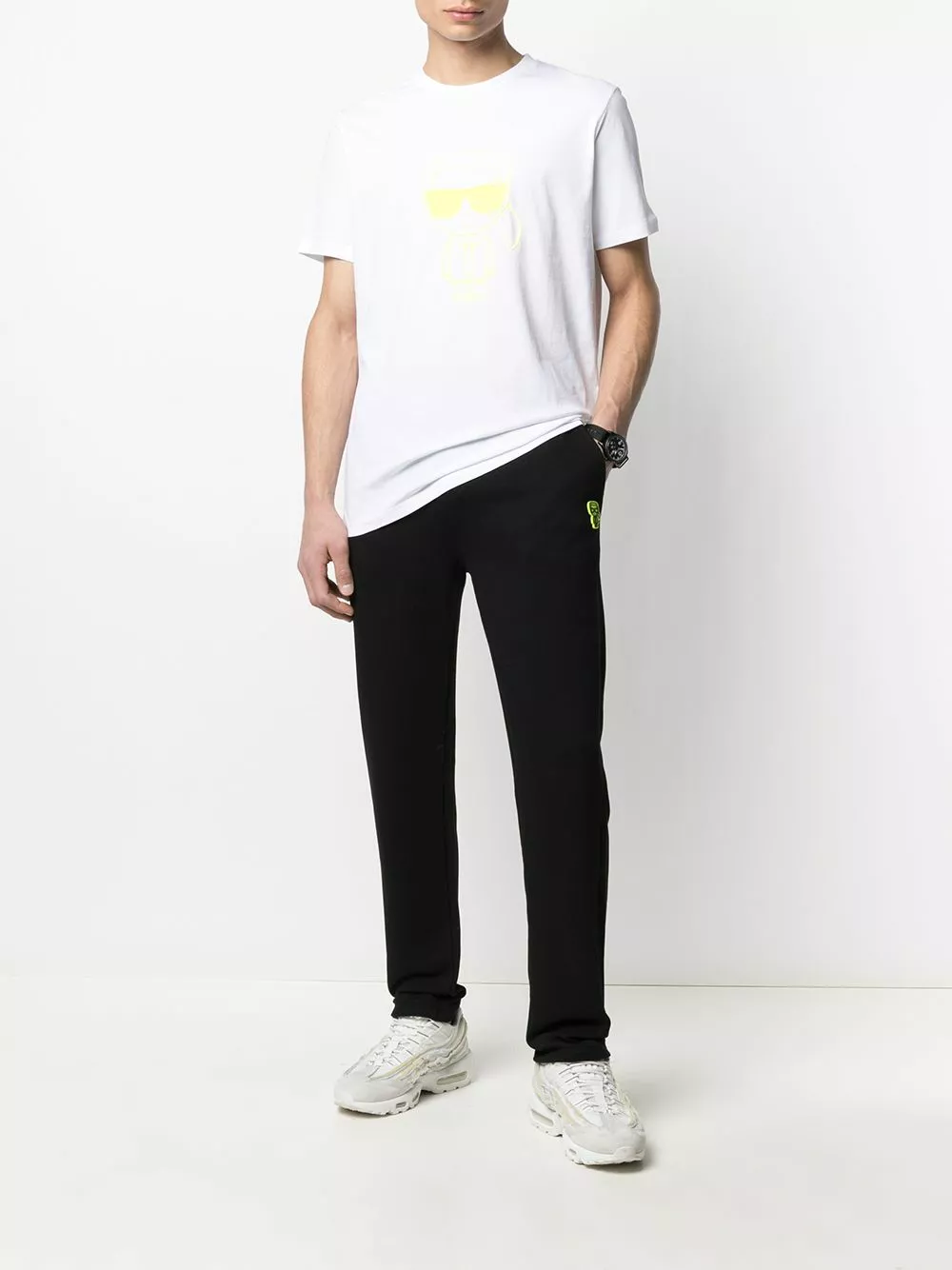 Karl Lagerfeld K/Ikonik drawstring sweat pants