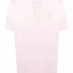 Karl Lagerfeld embroidered-logo cotton polo shirt