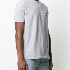 Karl Lagerfeld logo-patch cotton T-Shirt