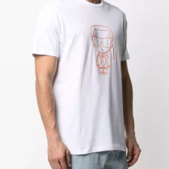 Karl Lagerfeld Ikonik-print cotton T-shirt