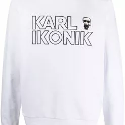 Karl Lagerfeld Ikonik logo print sweatshirt