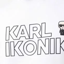 Karl Lagerfeld Ikonik logo print sweatshirt
