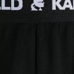 Karl Lagerfeld logo-waistband pyjama pants