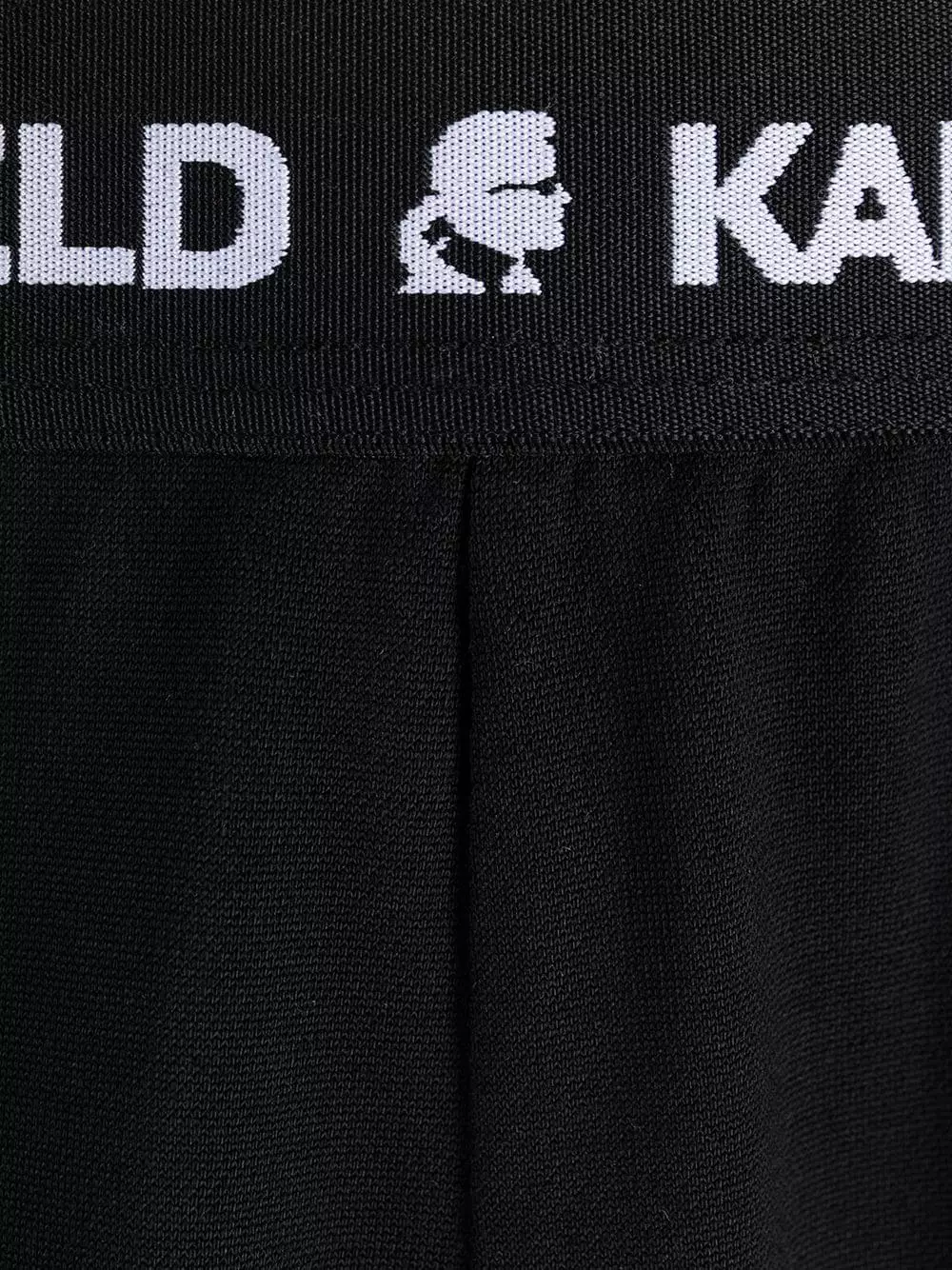 Karl Lagerfeld logo-waistband pyjama pants