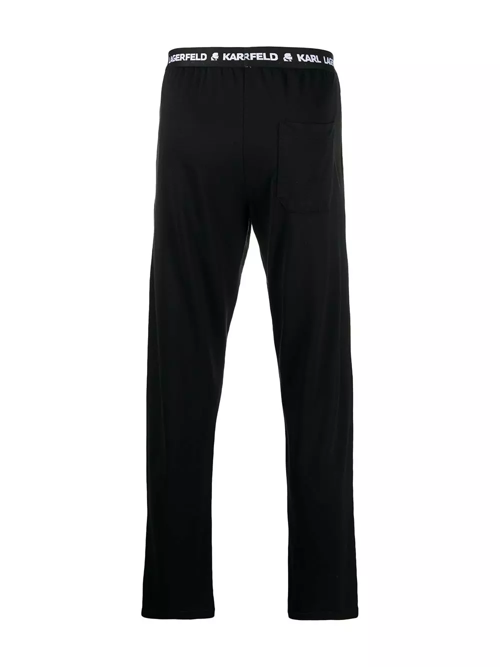 Karl Lagerfeld logo-waistband pyjama pants