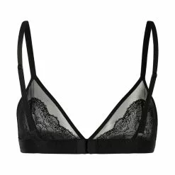 Karl Lagerfeld lace triangle bra
