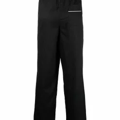 Karl Lagerfeld logo waistband pajama trousers