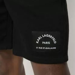 Karl Lagerfeld cotton logo-print shorts