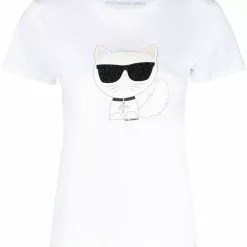 Karl Lagerfeld Choupette cotton T-shirt
