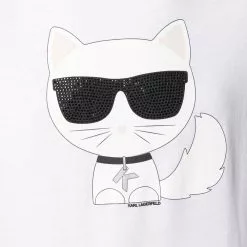 Karl Lagerfeld Choupette cotton T-shirt