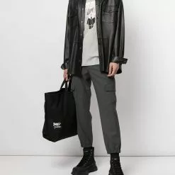 Karl Lagerfeld K/Ikonic-print cotton T-shirt