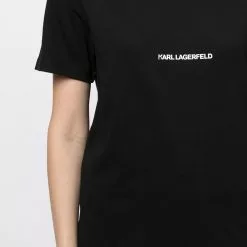 Karl Lagerfeld logo-print organic-cotton T-Shirt