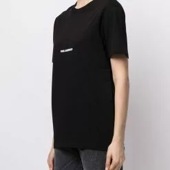 Karl Lagerfeld logo-print organic-cotton T-Shirt