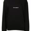 Karl Lagerfeld logo-print organic-cotton sweatshirt