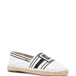 Karl Lagerfeld Kamini logo contrast espadrilles