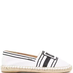Karl Lagerfeld Kamini logo contrast espadrilles
