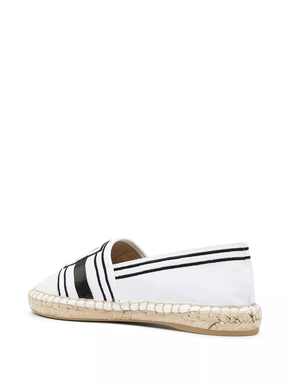 Karl Lagerfeld Kamini logo contrast espadrilles