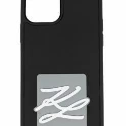 Karl Lagerfeld Karligraphy logo iPhone 12 case