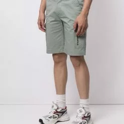 Karl Lagerfeld logo-print stretch-cotton cargo shorts