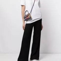 Karl Lagerfeld logo-patch cotton T-Shirt