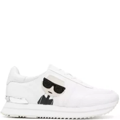 Karl Lagerfeld Velocita Ikonik logo sneakers