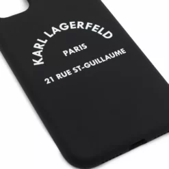 Karl Lagerfeld logo print iPhone 11 case