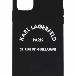 Karl Lagerfeld logo print iPhone 11 case
