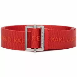 Karl Lagerfeld K/Webbing slide-fastening belt